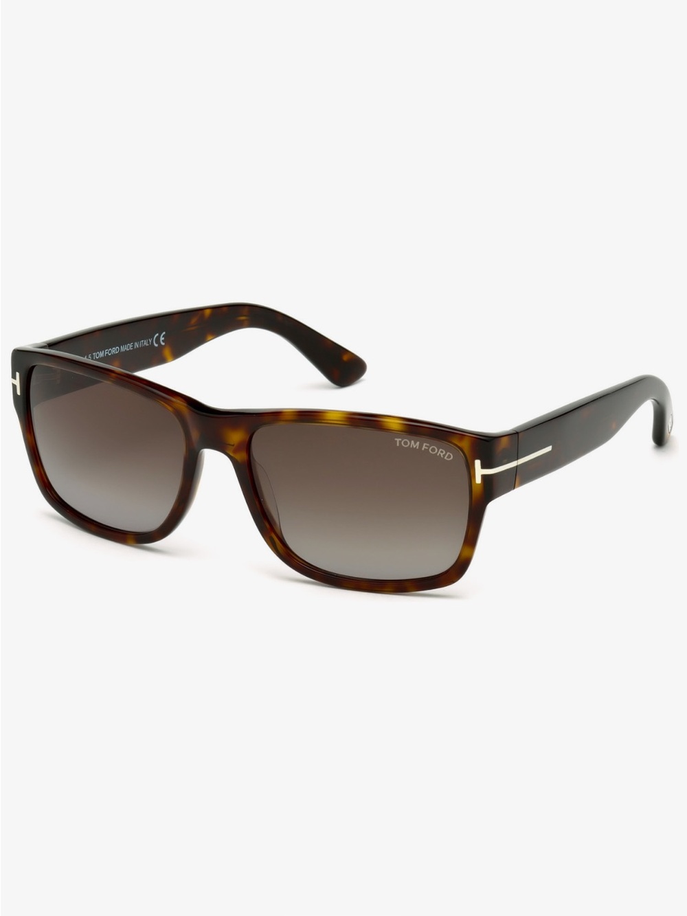 Tom Ford Mason Tortoiseshell Sunglasses with Brown Gradient Lenses